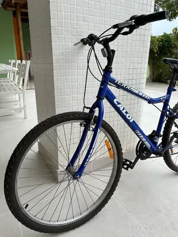 Bicicleta Caloi, Azul, Seminova
