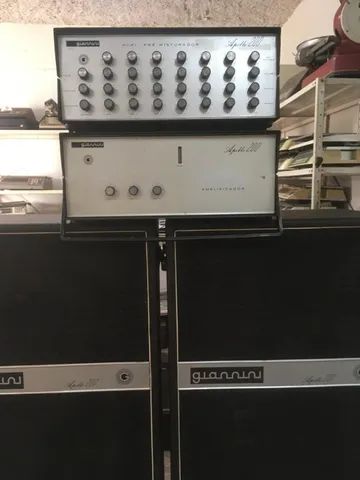 Amplificador Valvulado e Caixas Giannini  - Foto 4