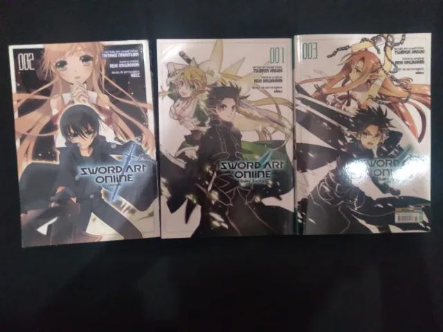 Mangá Sword Art Online Aincard - Coleção Volumes 1 E 2 - Livros e revistas  - Morro do Paraíso, Barra do Piraí 1216464995