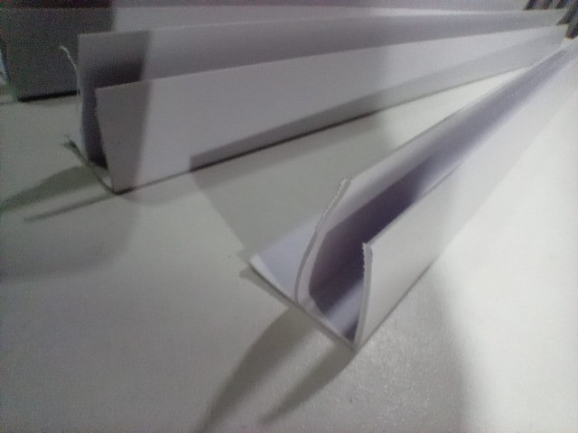 forro pvc frissado branco completo com instalação - Foto 4