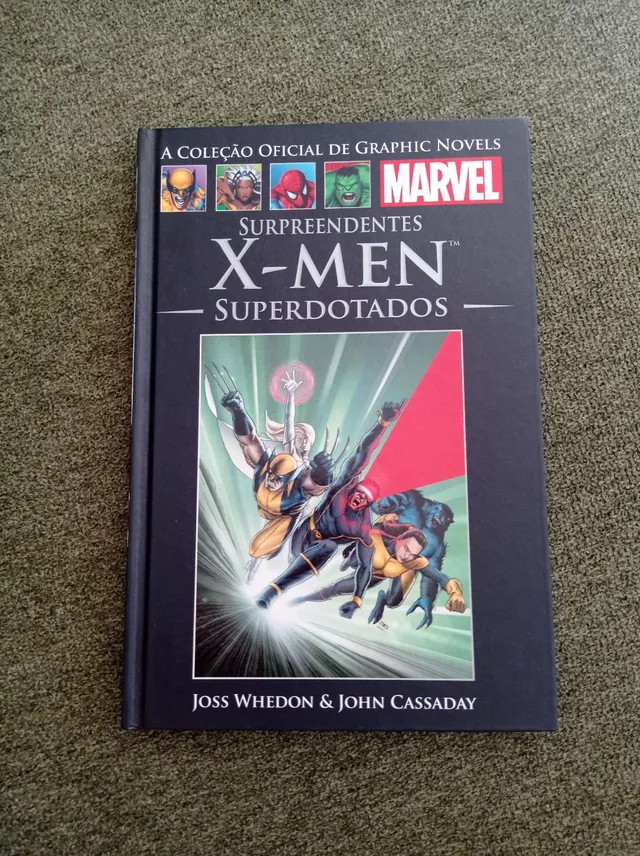 Coleção Oficial de Graphic Novels Marvel 36 e 37: Surpreendentes X-M