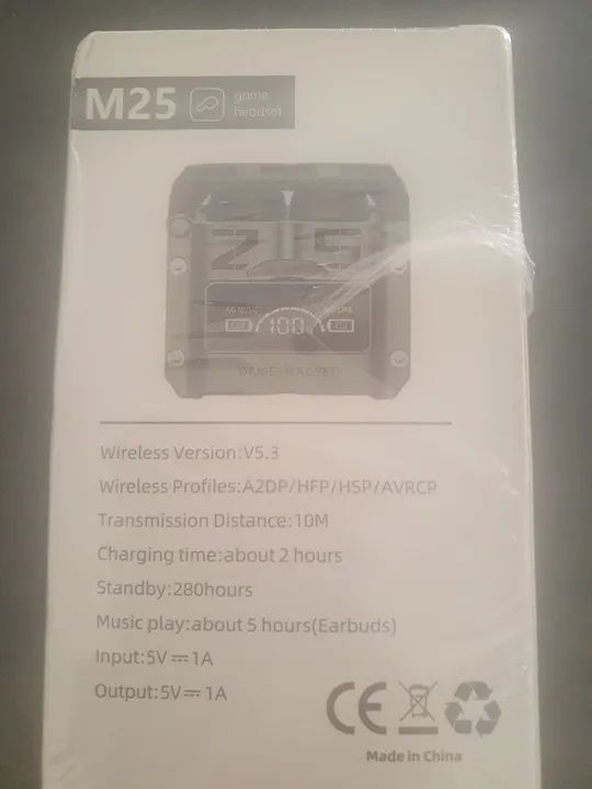 Fones de Ouvido Gamer M25 Wireless 5.3 - ENC - Playgames - Foto 3