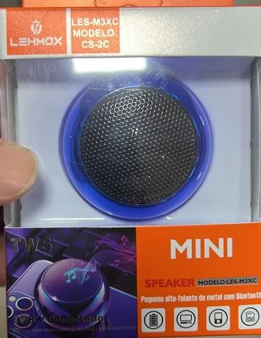Caixinha Som Bluetooth Metal Mini Speaker Amplificada 3w - Foto 3