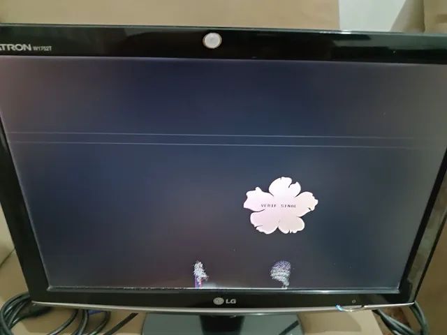 Monitor Samsung VGA 21 polegadas com "detalhe" conforme foto - Foto 5
