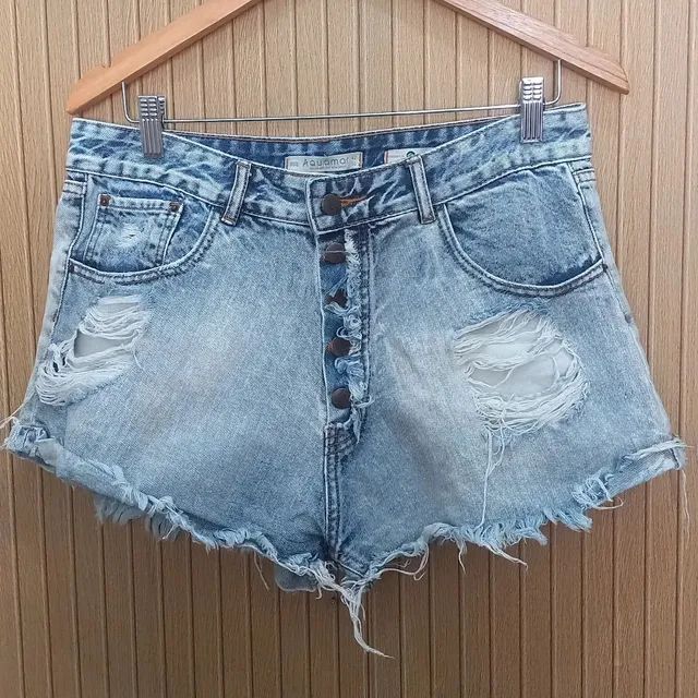 Short store jeans aquamar