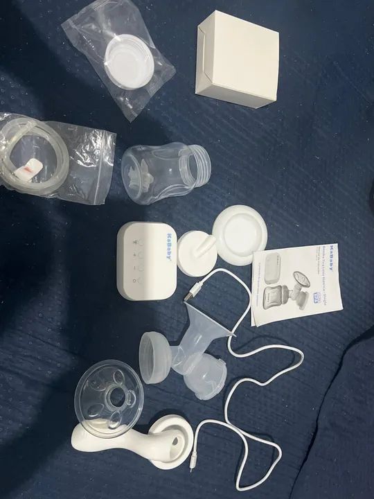 Bomba de Extração de Leite Materno elétrica e manual (duas em uma ). - Foto 3