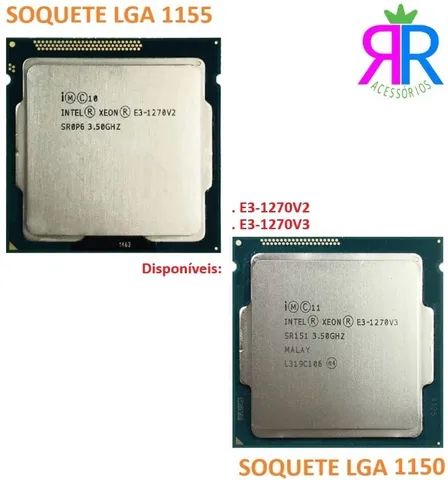 Processadores Intel Xeon: E3-V2/V3 e E5-V3/V4 - A partir de R$ 85,00 - Foto 4