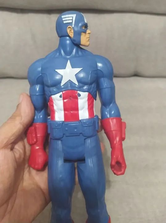 Boneco Capitão América - 30 CM. Articulado. - Foto 3