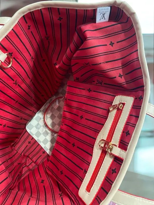 Bolsa nova com número de série em couro canvas  . - Foto 4