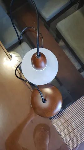 Pendente Esphera Imbuia 15cm - Foto 5