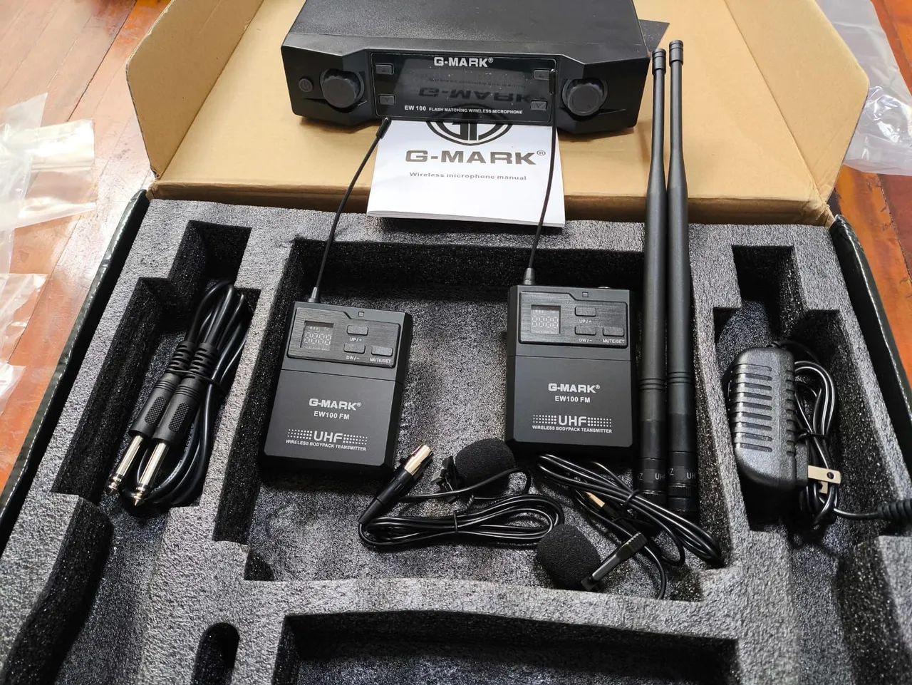 Microfone Sem Fio G-Mark EW100 FM - Foto 5