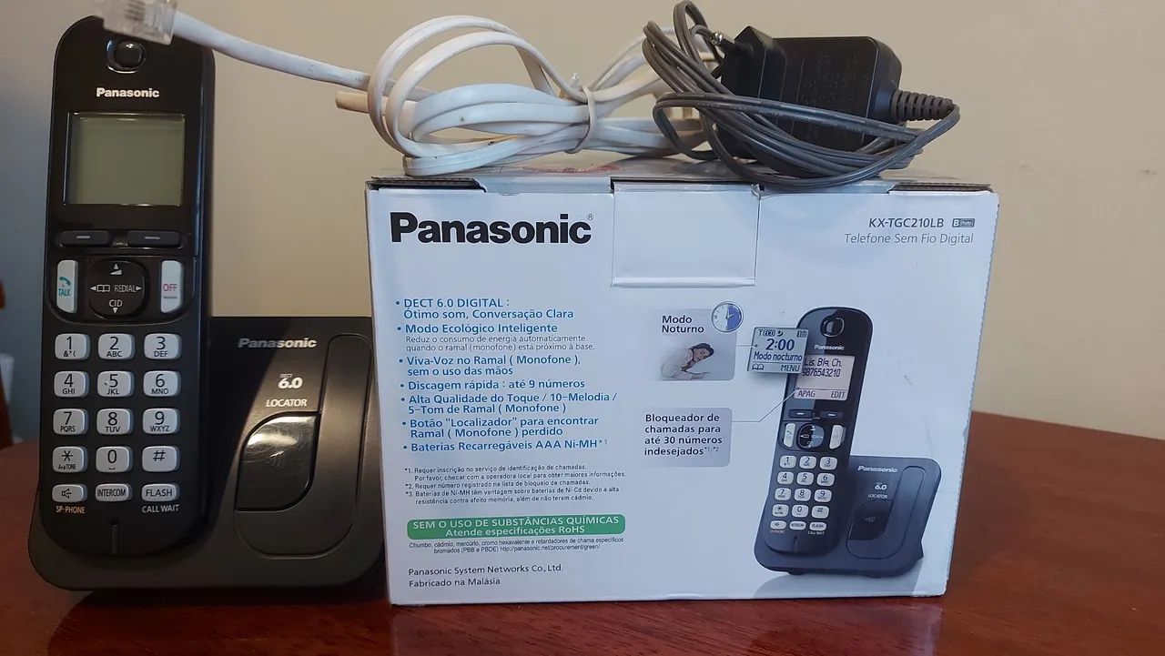 Telefone Panasonic - sem fio 