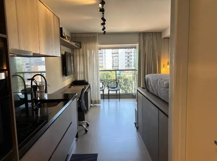 Studio para Locação em São Paulo, Vila Clementino, 1 dormitório, 1 banheiro