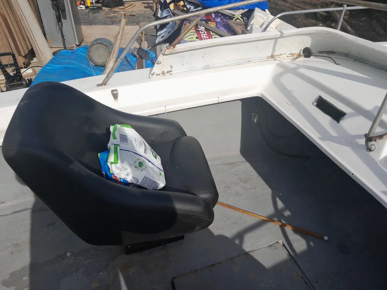 Lancha de fibra de vidro - Foto 3