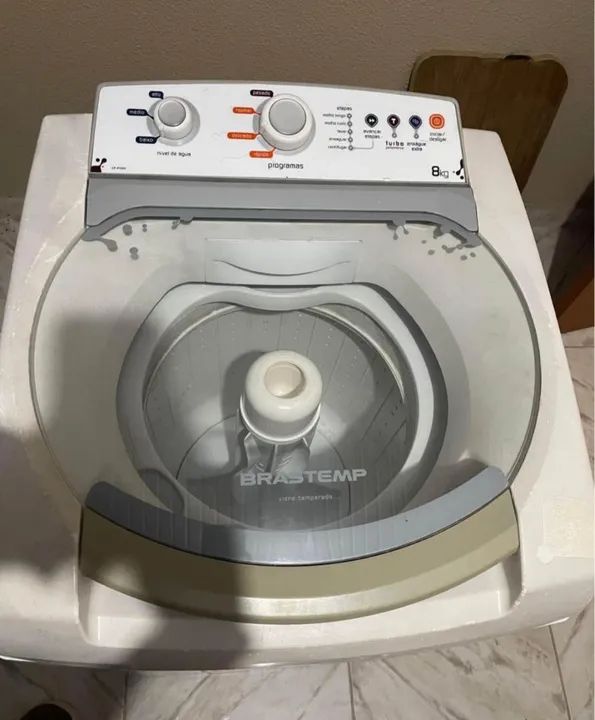 Máquina Brastemp clean 8 kg 110