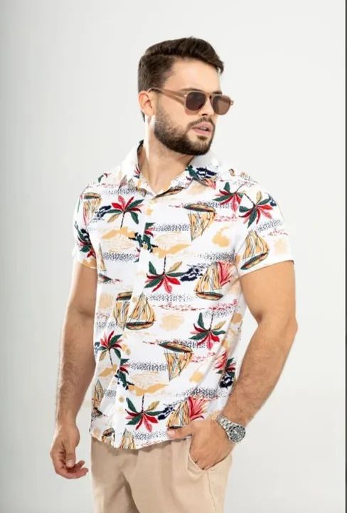 Camisas de botão estampadas Até o XG  - Foto 2