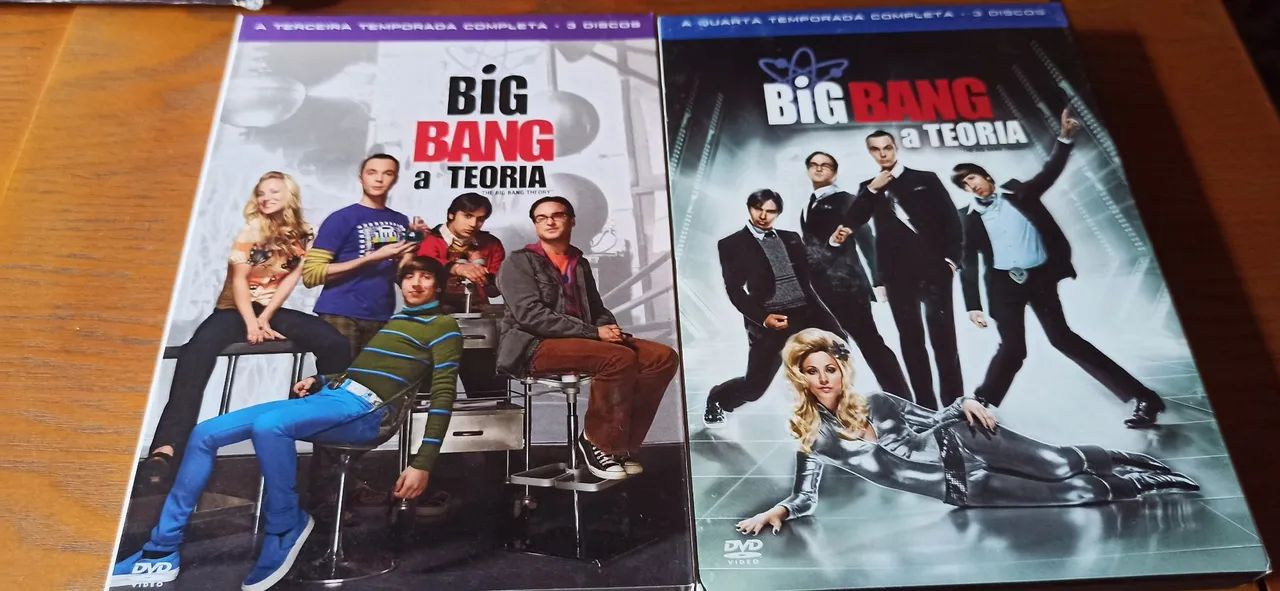 BIG BANG A TEORIA BOX TEMPORADAS 1-6 SAO 19 DVDs BIGBANG THEORY