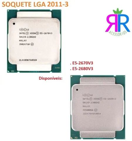 Processadores Intel Xeon: E3-V2/V3 e E5-V3/V4 - A partir de R$ 85,00 - Foto 3