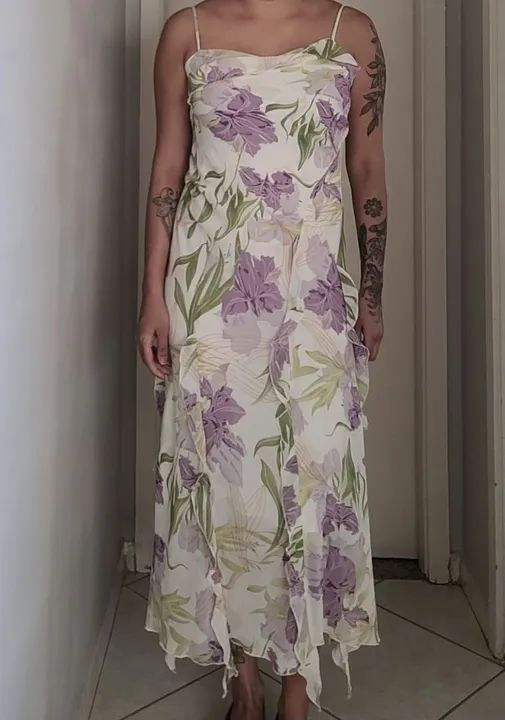 Vestido midi shein