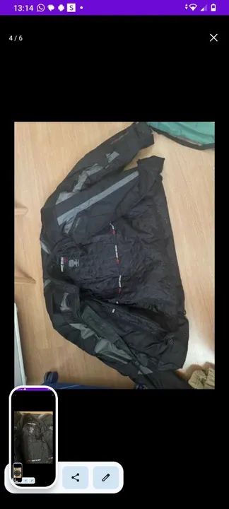 Jaqueta para motoqueiro Mormaii original  - Foto 3