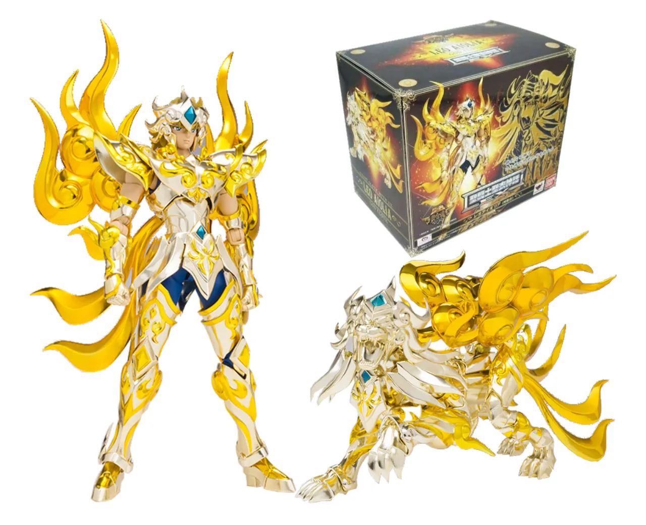 Cloth Myth Ex Aiolia de Leão SOG Bandai - Usado - Leia Descrição 