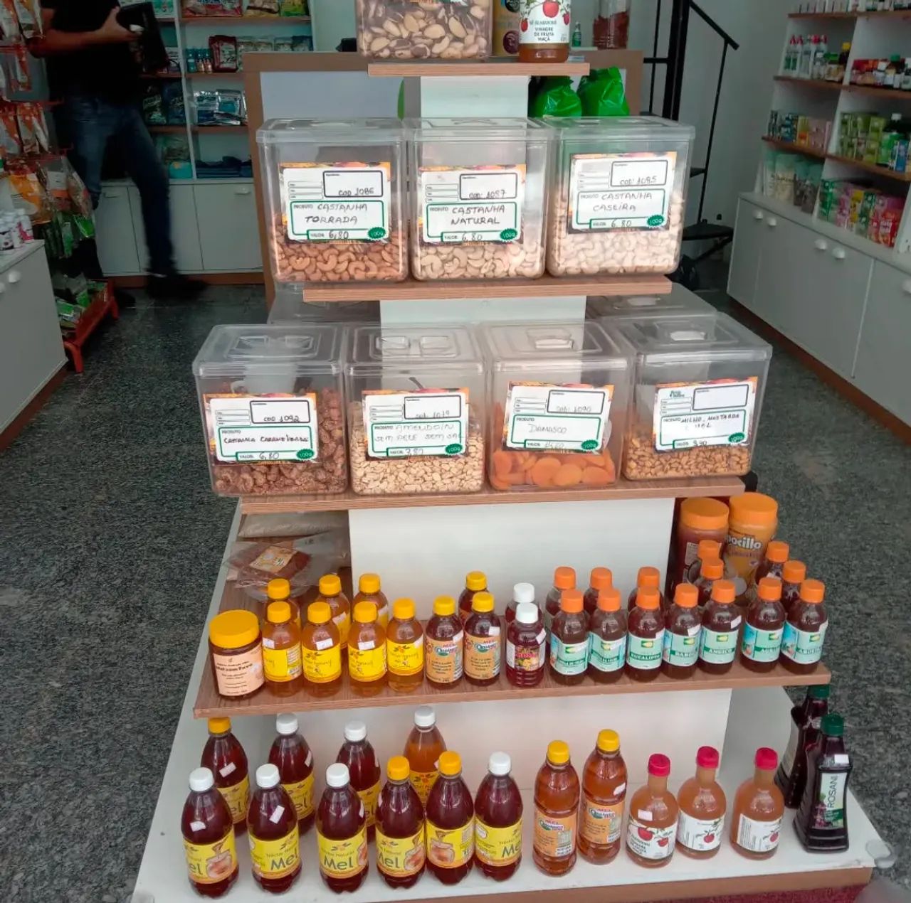 Repasso loja de produtos naturais 