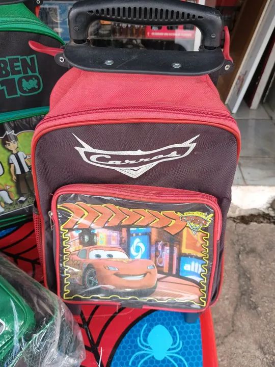 Bolsa escolar com rodinhas  - Foto 3