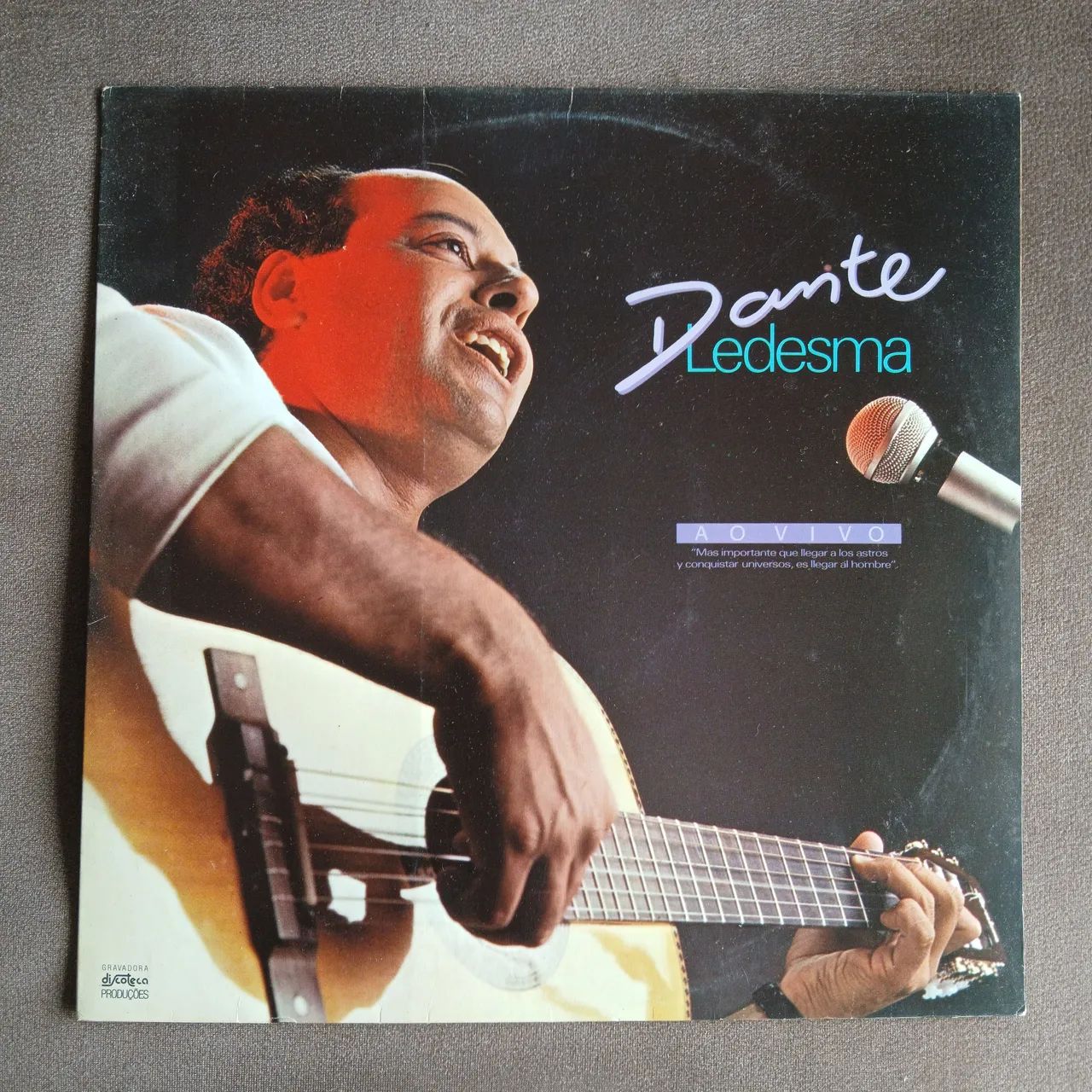 Dante Ledesma - Ao Vivo - Disco de Vinil
