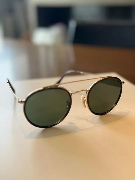 Óculos Ray-Ban Round Square Original Seminovo