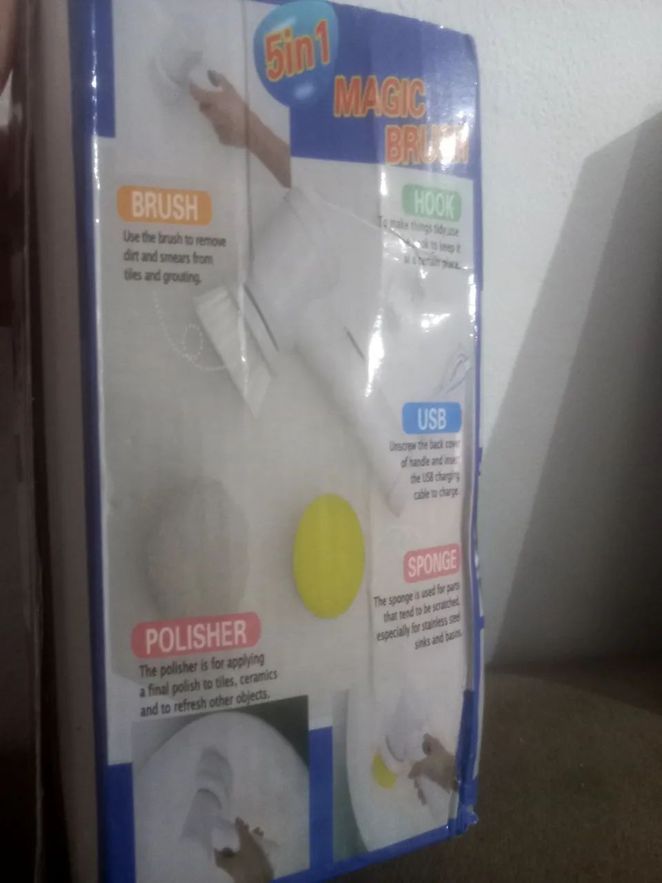 Escova Mágica 5 em 1 para Limpeza - Foto 3