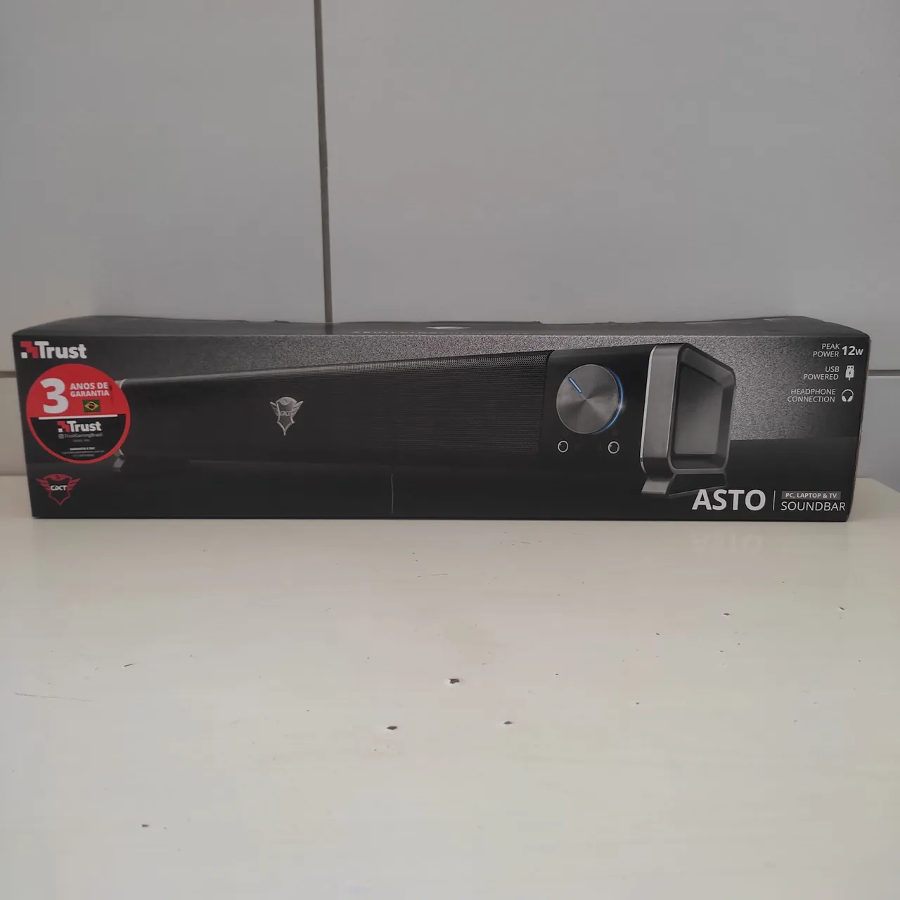 Soundbar Gamer Trust Asto 12W - PC, Laptop & TV