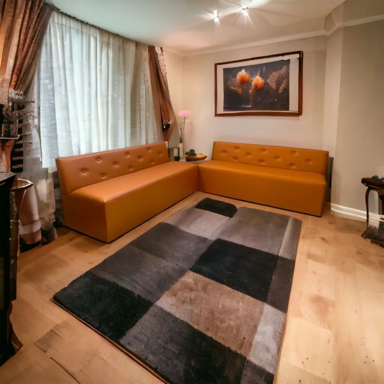 Sofá 3 lugares em Corino POLTRONA ESPERA booth - Foto 2