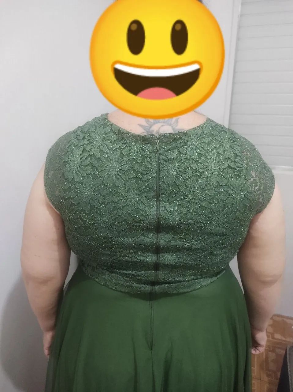 Vestido Verde Oliva valor 100,00 - Foto 3