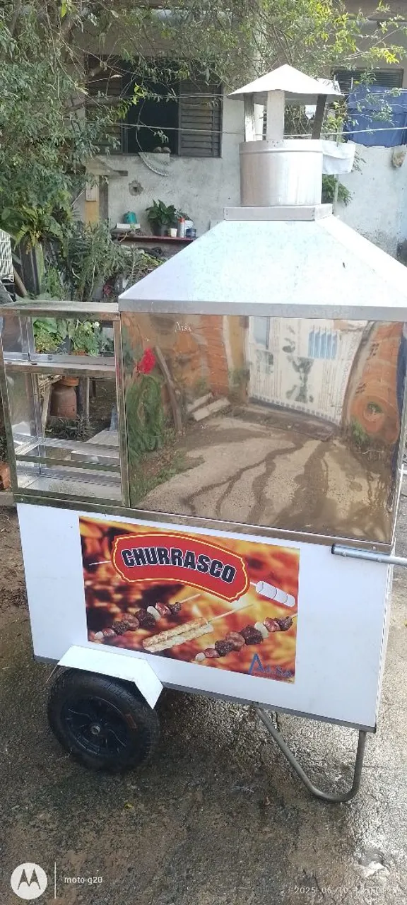 Carrinho de churrasco