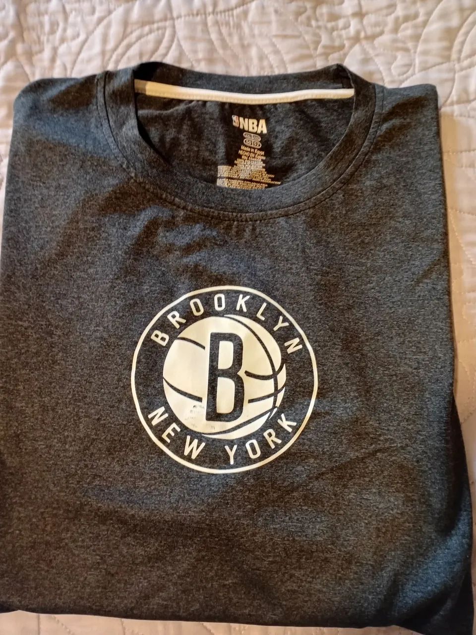 Camiseta Brooklyn Nets Cinza - Foto 5