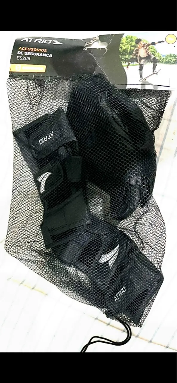 Kit de proteção Atrio para esportes sobre rodas