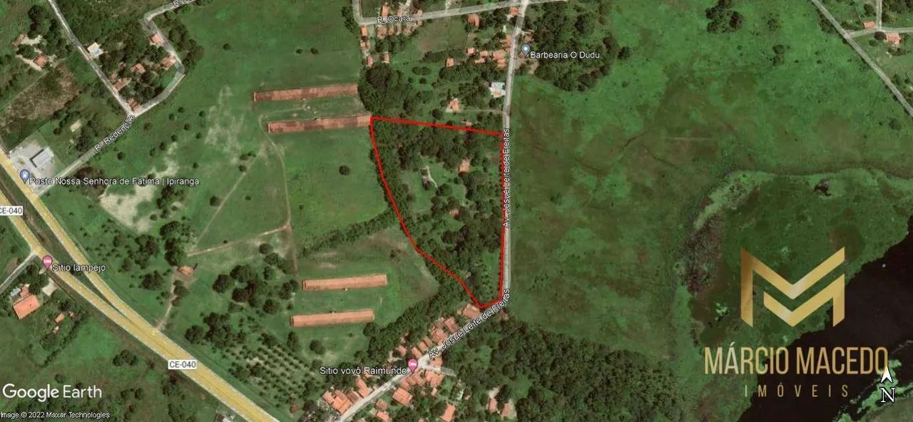 Terreno à venda, 39474 m² por R$ 1.578.970,00 - Patacas - Aquiraz/CE