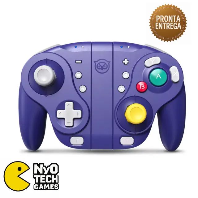 Controle Premium NYXI Wizard Estilo GameCube para Nintendo Switch
