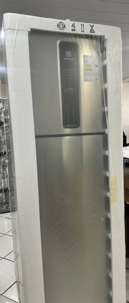 Geladeira Electrolux 390 Litros INVERTER Frost Free 2 Portas - Inox - Foto 5