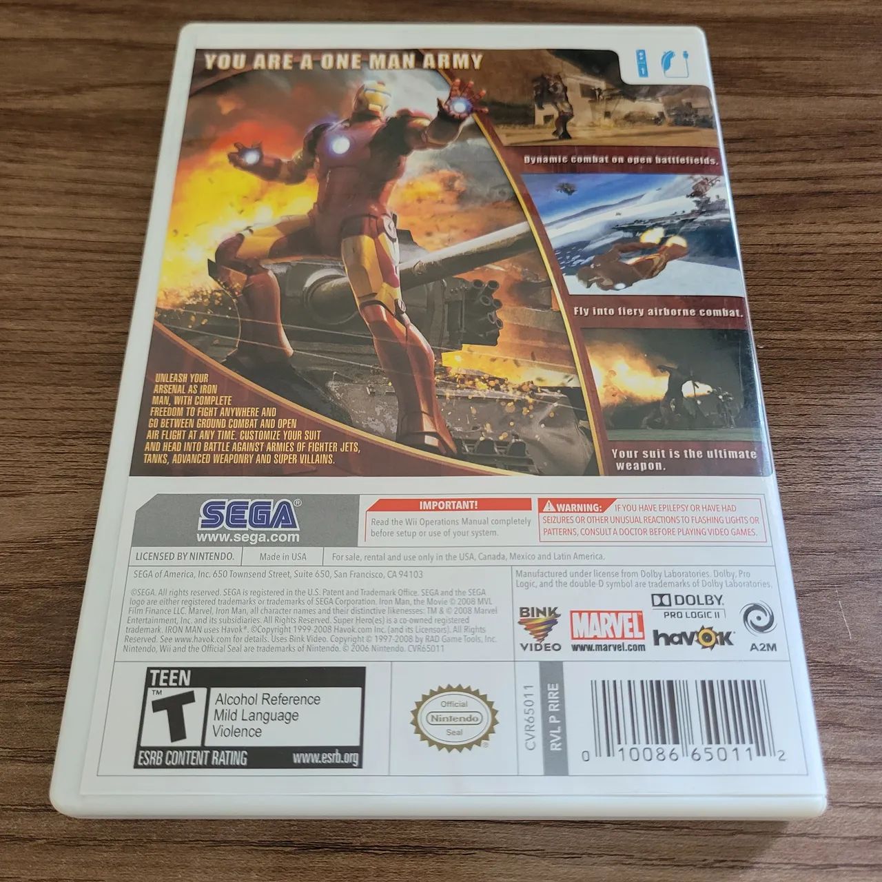 Iron Man - Nintendo Wii - Foto 2