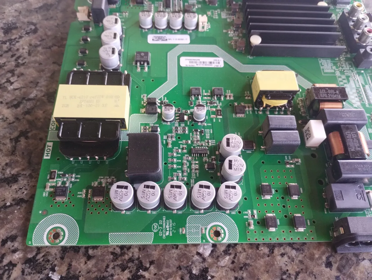 Placa principal tv toshiba 55c350kb