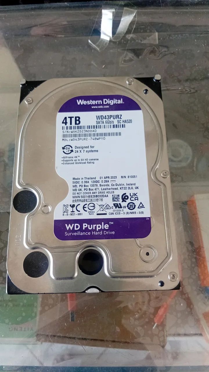 HD SATA 4 TERA BYTE SATA III