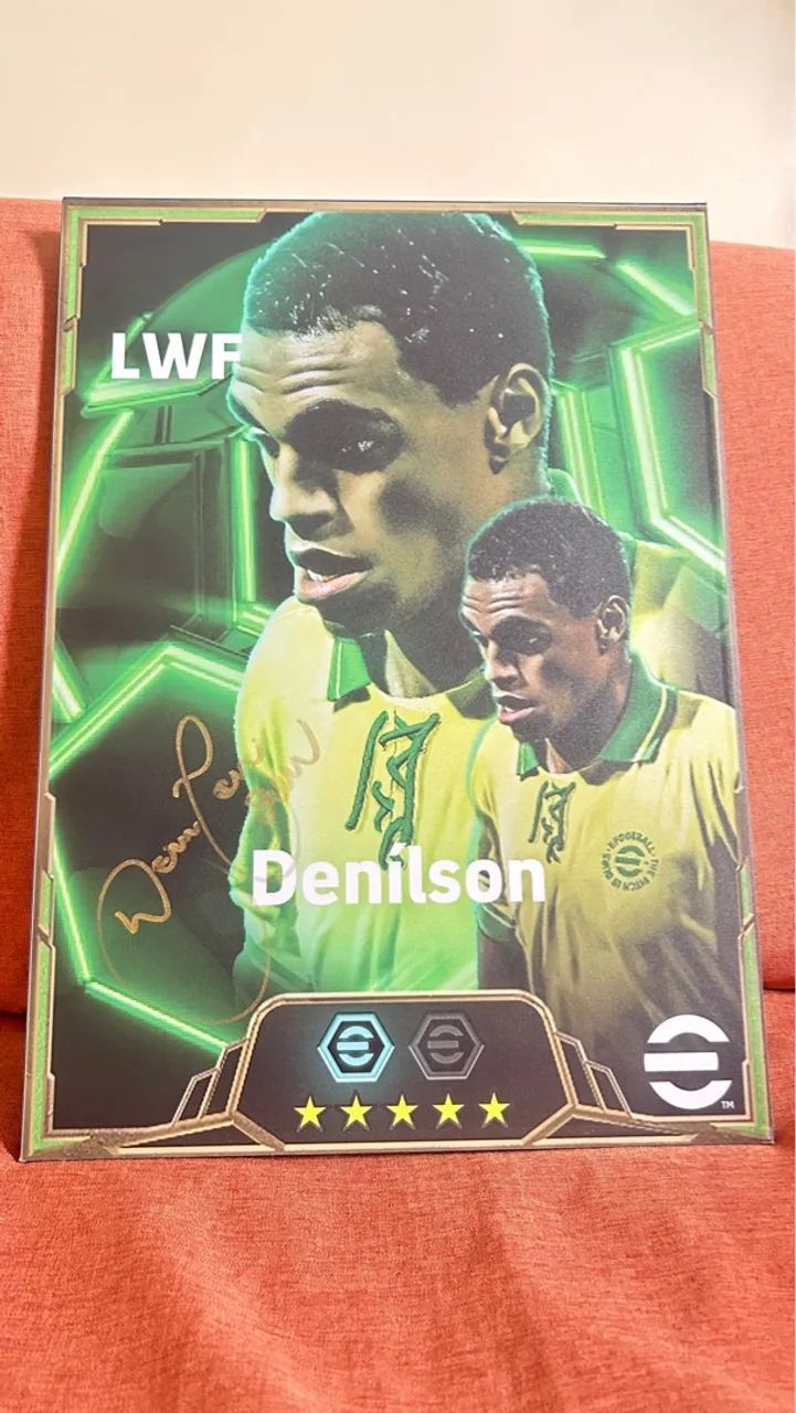 eFootball Card Autografado pelo Denílson