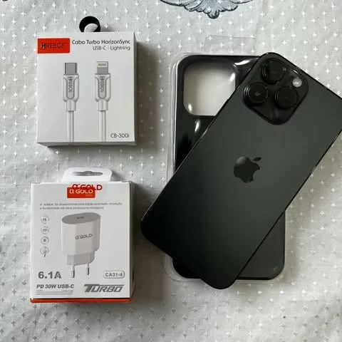 IPhone 14 Pro Max 256GB Preto Todo Original com 87% Saúde! Oportunidade!