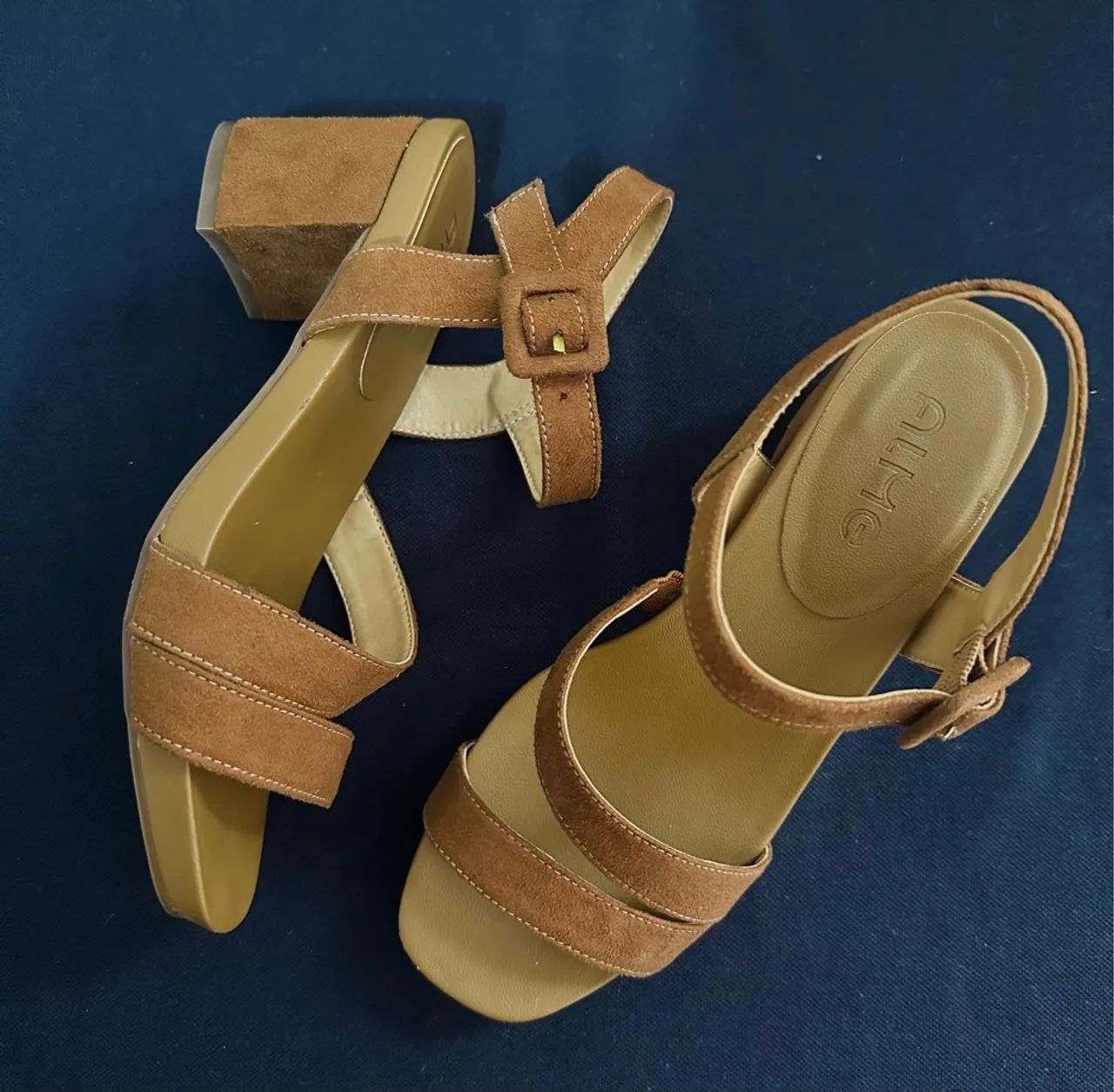 Sandálias ALME Marrom - Conforto e Estilo | TAM 34