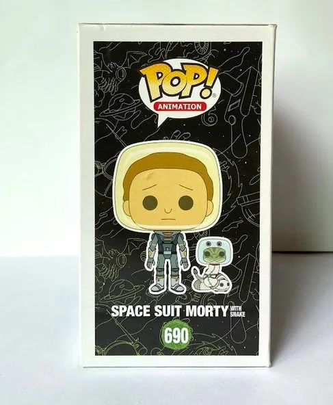 Funko Rick and Morty Space Suit Morty With Snake 690 - Foto 3