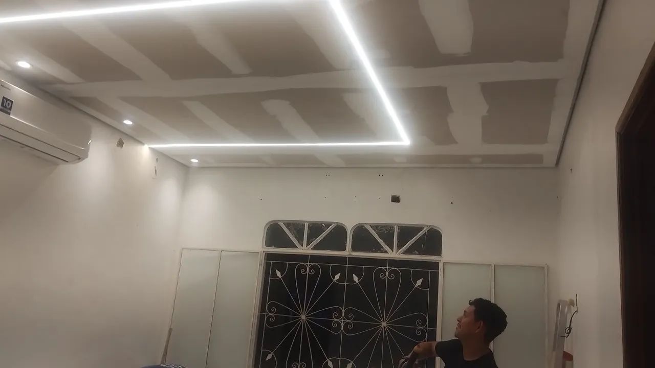 Forro de Gesso acartonado e comum  - Foto 2