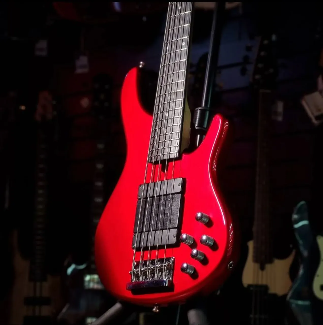 Tajima millenium classic series 5 cordas Metallic Red