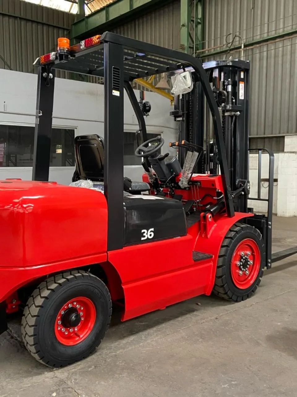 Empilhadeira, Nova, Diesel, 3,6ton, Triplex 4,80m - Foto 4