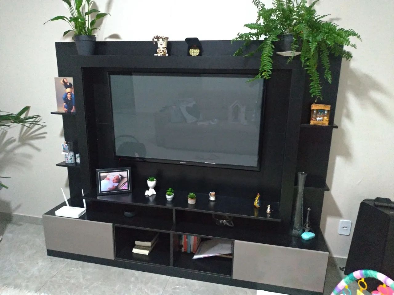 Vendo rack com mesa de centro sala64243395357313120